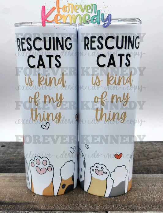(MTO) EXCLUSIVE Sub Tumbler: Rescuing cats
