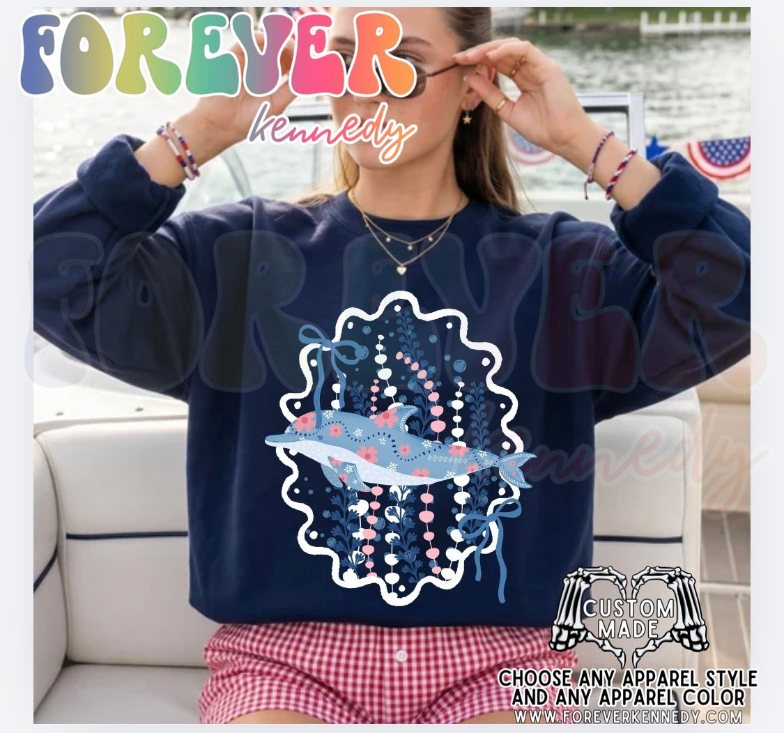 MADE TO ORDER APPAREL -  Bow Dolphin