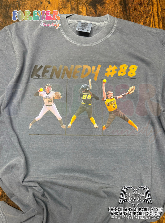 MADE TO ORDER APPAREL -  Custom Player Photos * Choose text