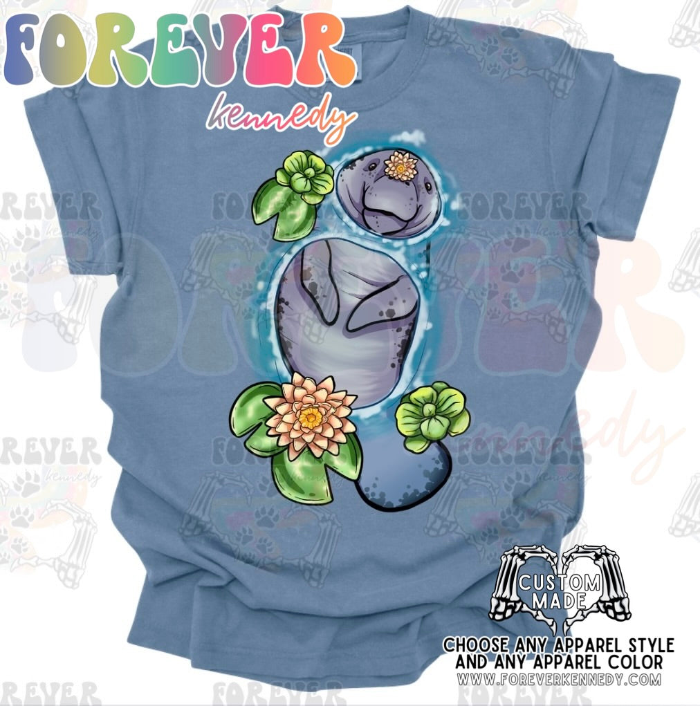 MADE TO ORDER APPAREL: Paws Manatee