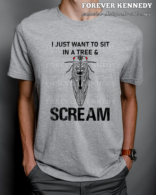 (MTO) CHOOSE YOUR APPAREL STYLE: EXCLUSIVE Cicada scream