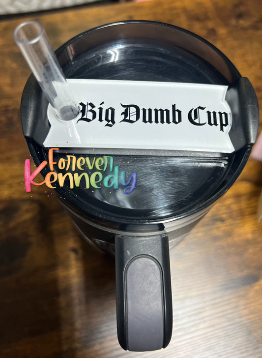 (MTO) Tumbler Topper 40oz: Big dumb cup