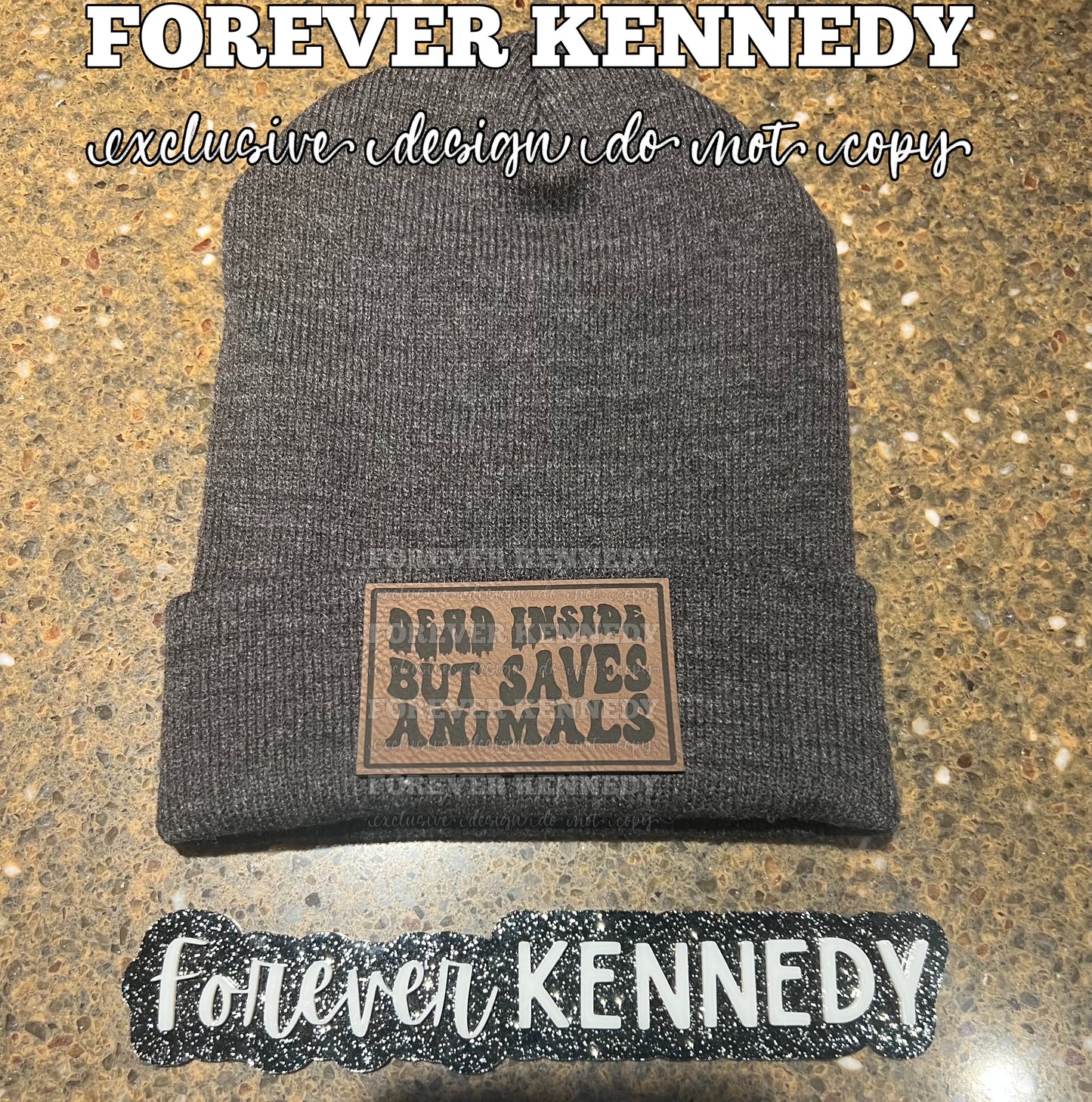 (PO) Beanie/ EXCLUSIVE Dead inside but saves animals
