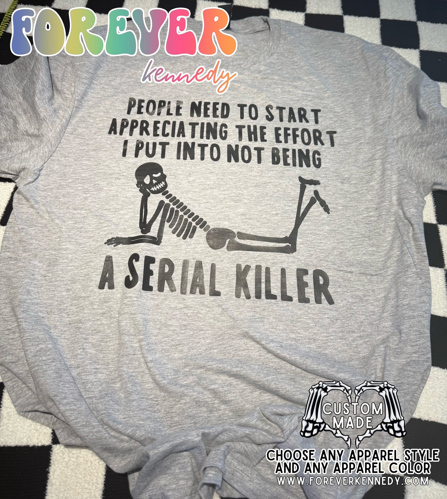 (MTO APPAREL) *LIMITED* CHOOSE STYLE: Serial killer