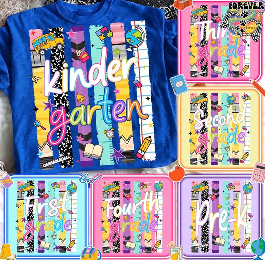 YOUTH APPAREL - *Made to Order* School Stripes