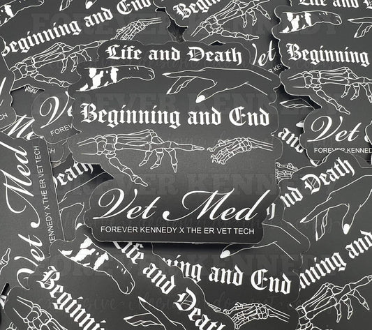 (RTS) Vinyl Sticker: EXCLUSIVE / Life and Death