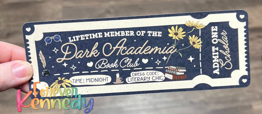 (RTS) Bookmark: Dark Academia Book Club
