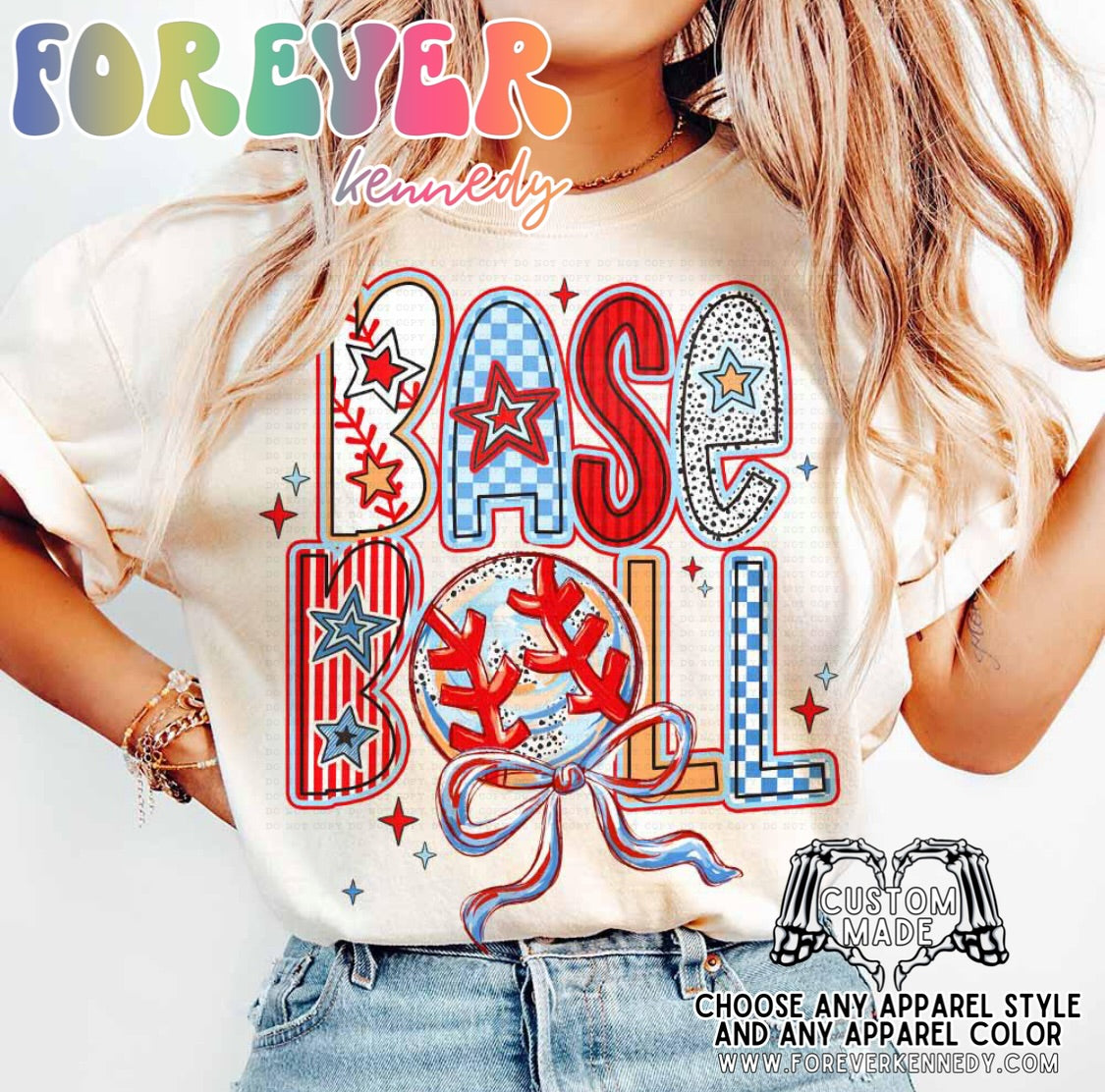 (MTO APPAREL) * CHOOSE STYLE: Trendy Baseball Bow