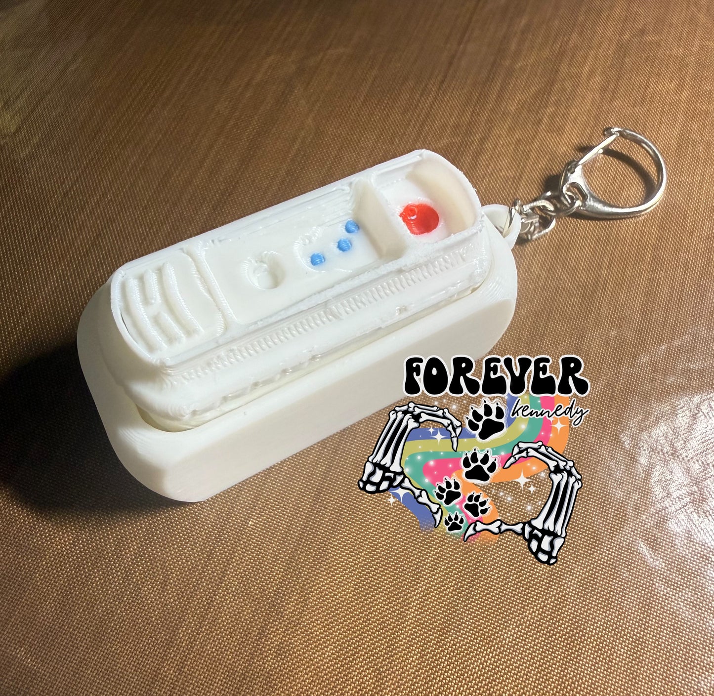 PRE-ORDER * Snap Fidget Keychain POSITIVE TEST *single*