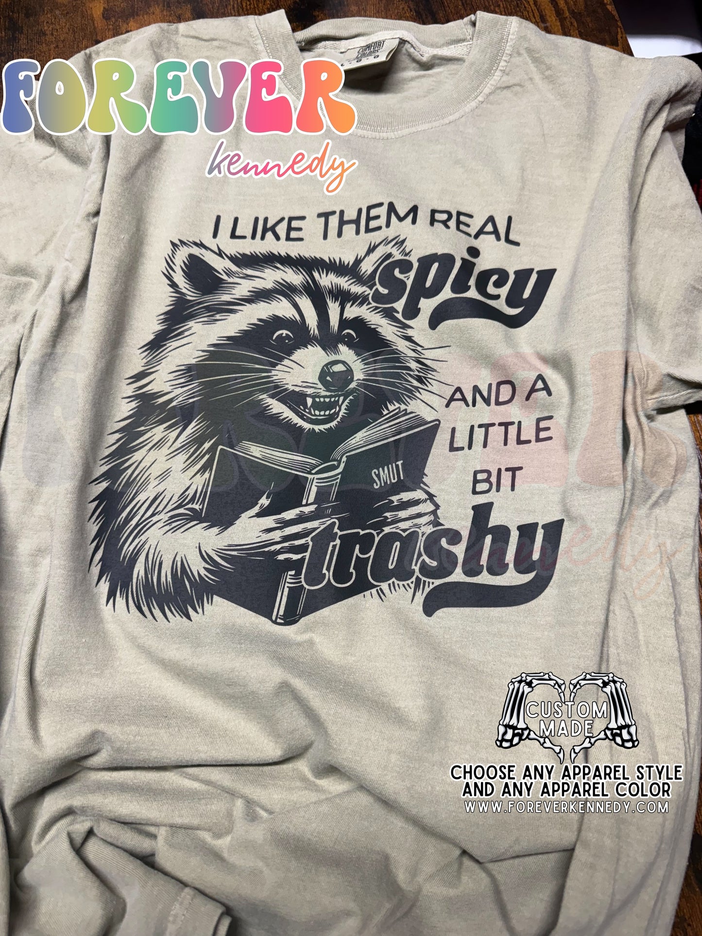 MADE TO ORDER APPAREL: Spicy and trashy