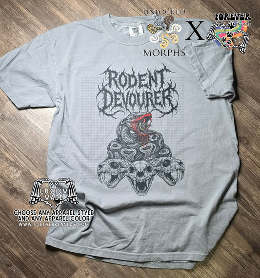 Comfort Colors Tee -  EXCLUSIVE DESIGN * Rodent Devourer (black design)