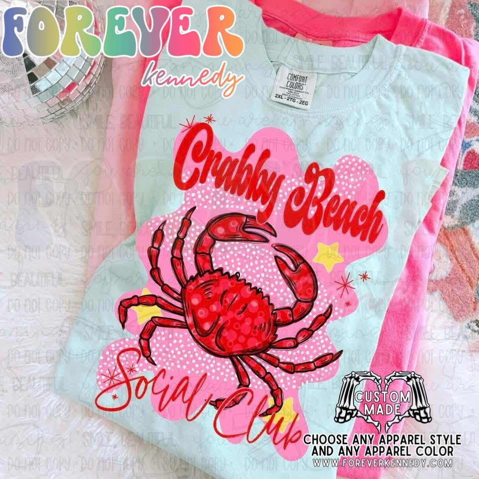 MADE TO ORDER APPAREL -  Crabby Beach Social Club