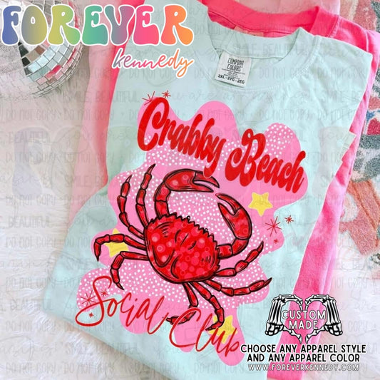 MADE TO ORDER APPAREL -  Crabby Beach Social Club