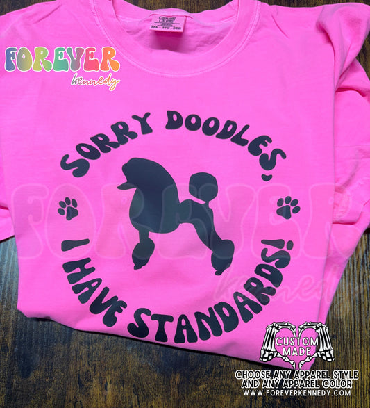MADE TO ORDER APPAREL -  Sorry doodles