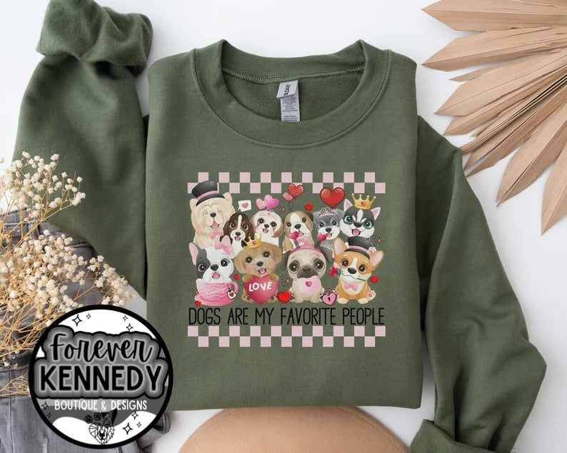(MTO) Pick Your Apparel: Dogs are my favorite people