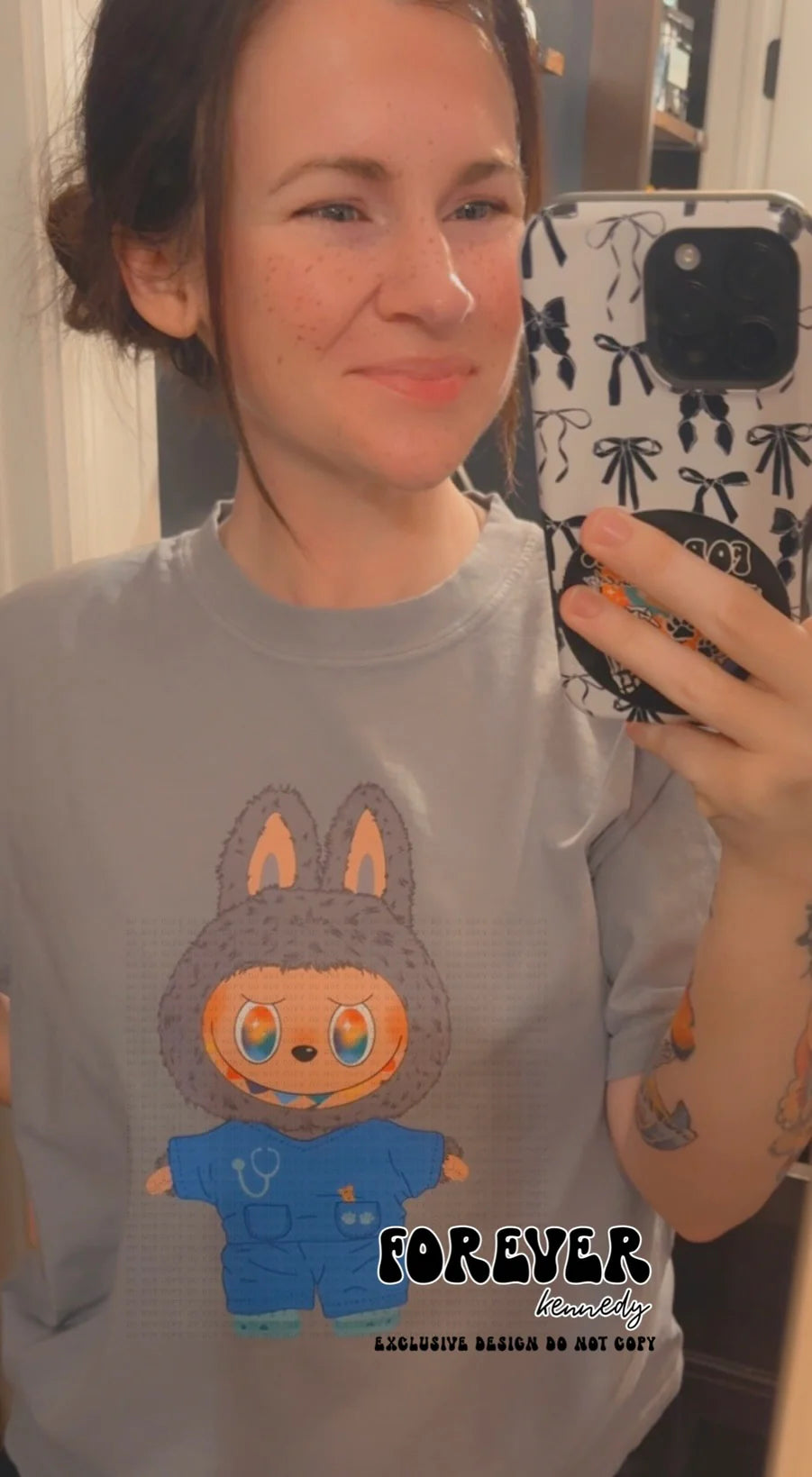 MADE TO ORDER APPAREL -  EXCLUSIVE DESIGN * Rainbow La Boo Veterinary Medicine