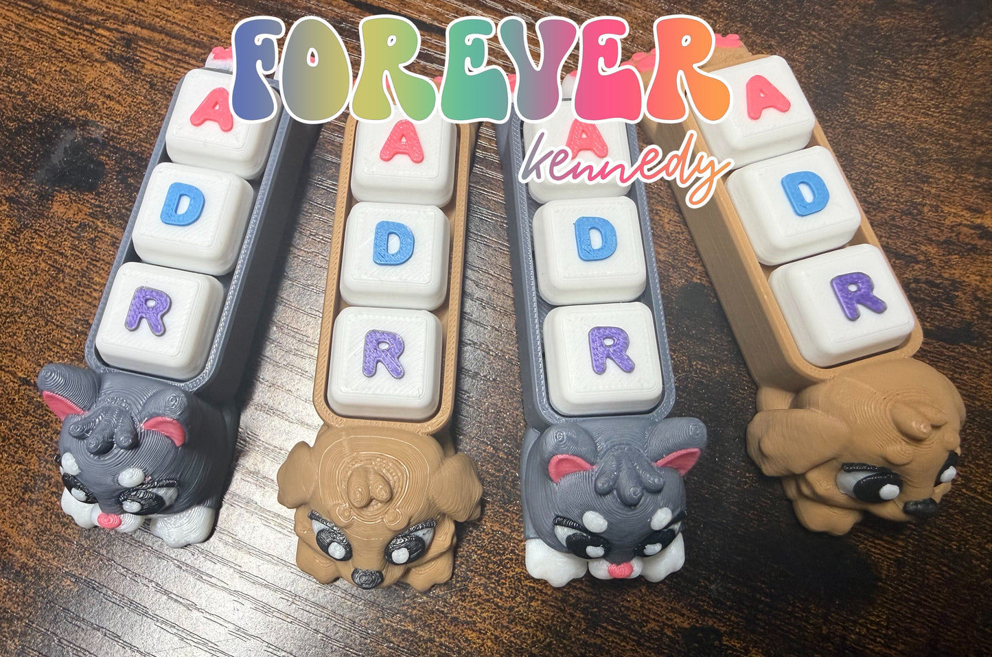 PRE-ORDER * Keyboard Fidget *choose cat or dog*