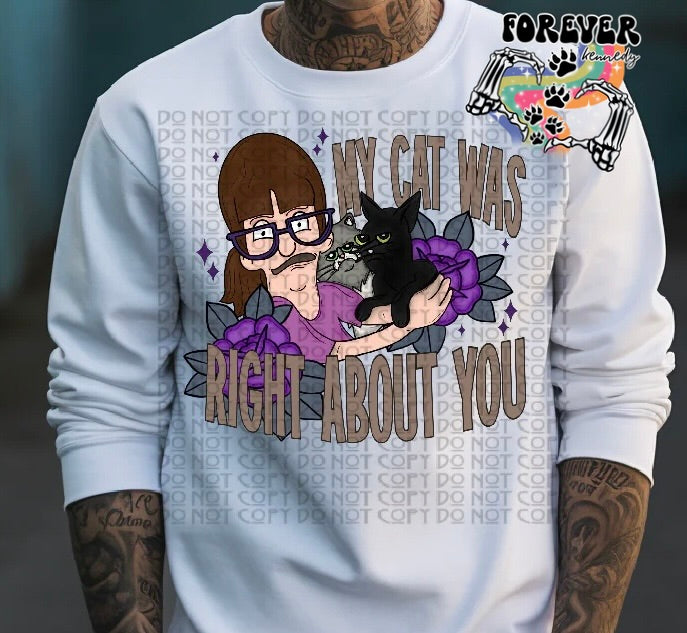 LIMITED APPAREL - My cat was right about you
