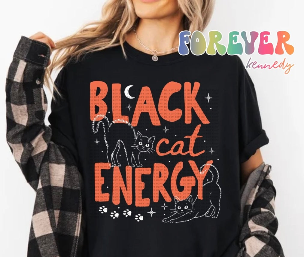 MADE TO ORDER APPAREL - Black Cat Energy