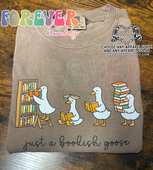 MADE TO ORDER APPAREL: Bookish goose