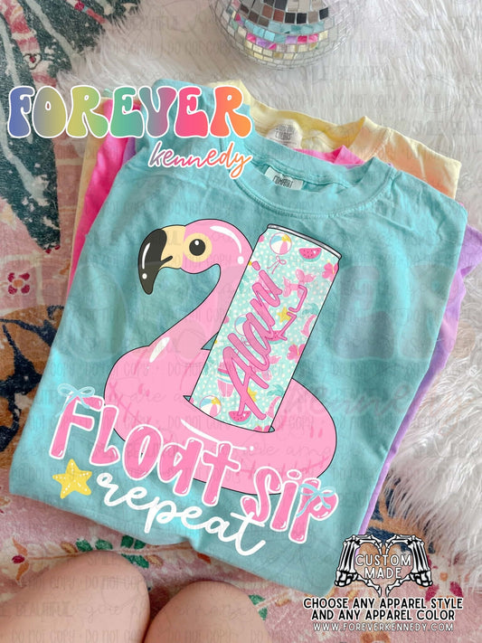 MADE TO ORDER APPAREL -  Float sip repeat