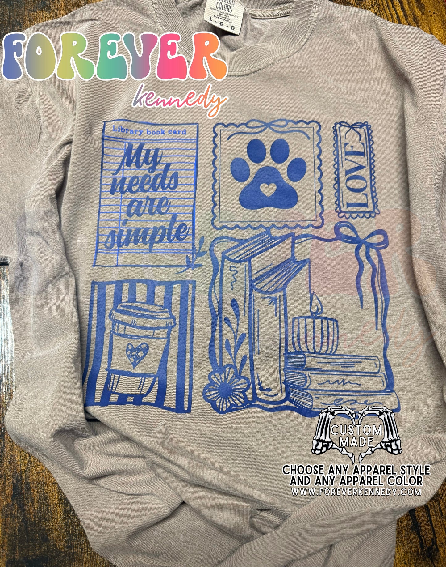 MADE TO ORDER APPAREL: My needs are simple