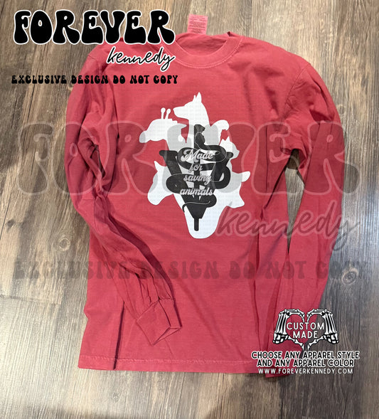 (MTO APPAREL) * CHOOSE STYLE / COLOR: EXCLUSIVE DESIGN Made for Saving Animals