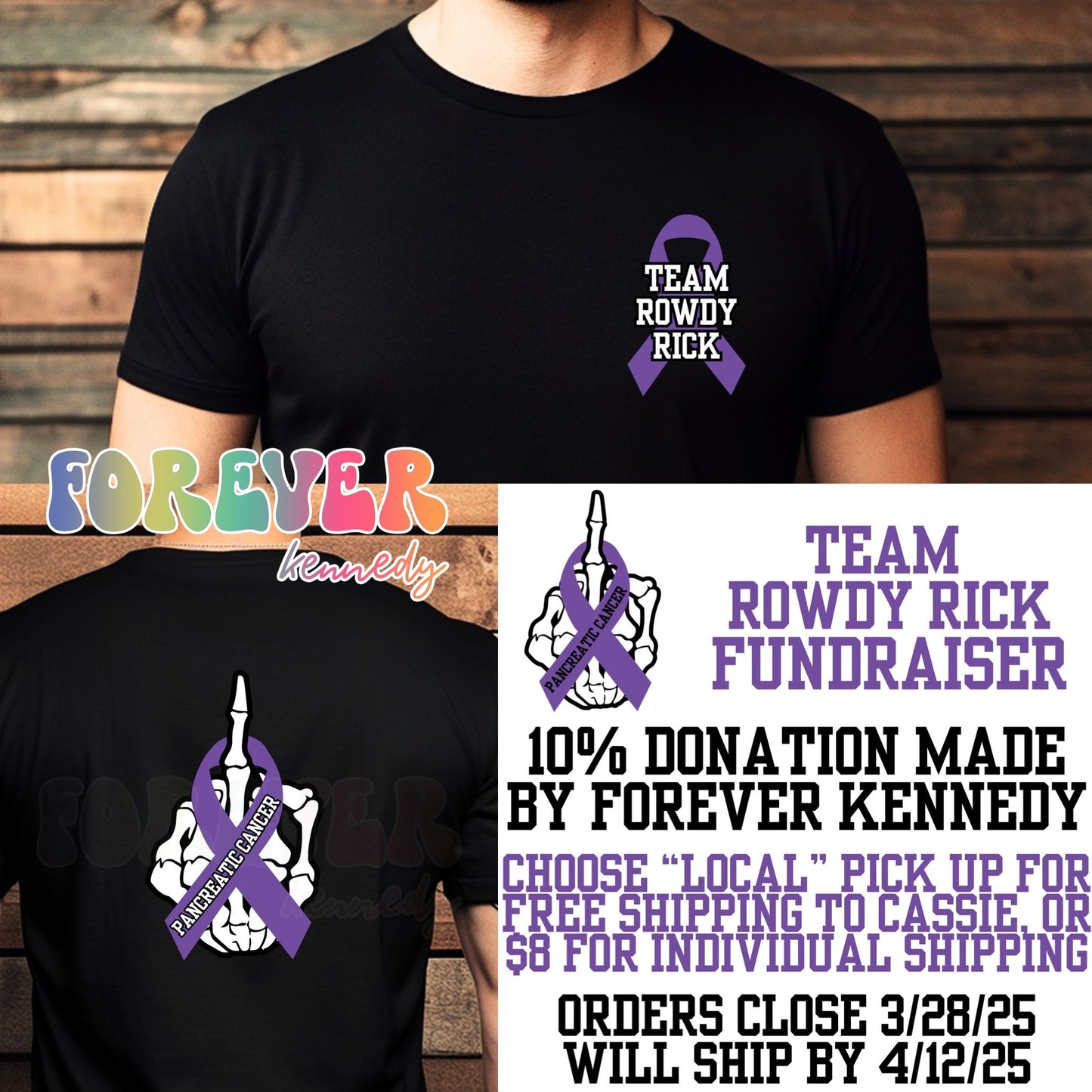 TEAM ROWDY RICK FUNDRAISER