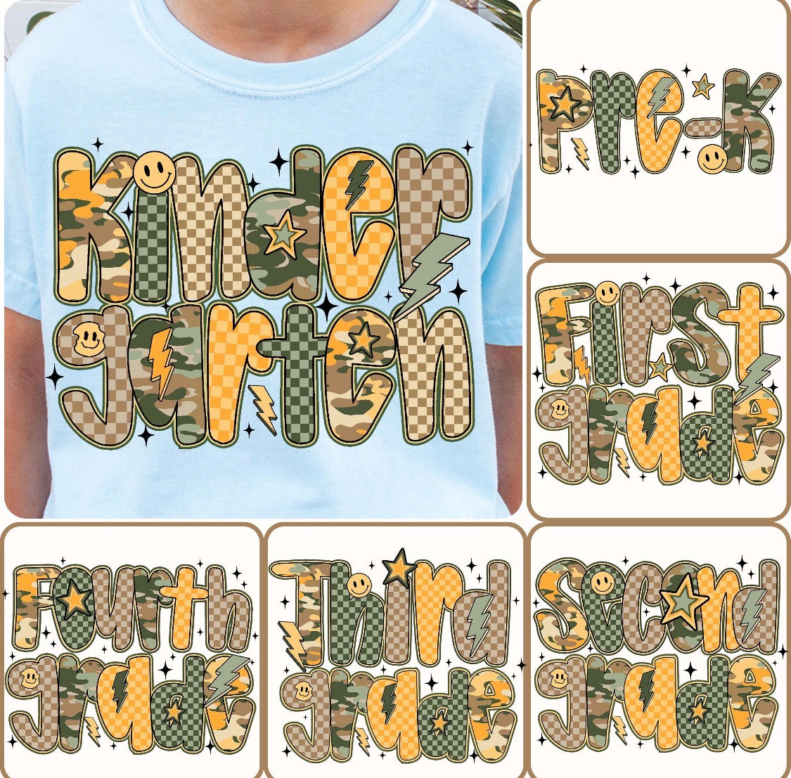 YOUTH APPAREL - *Made to Order* Camo