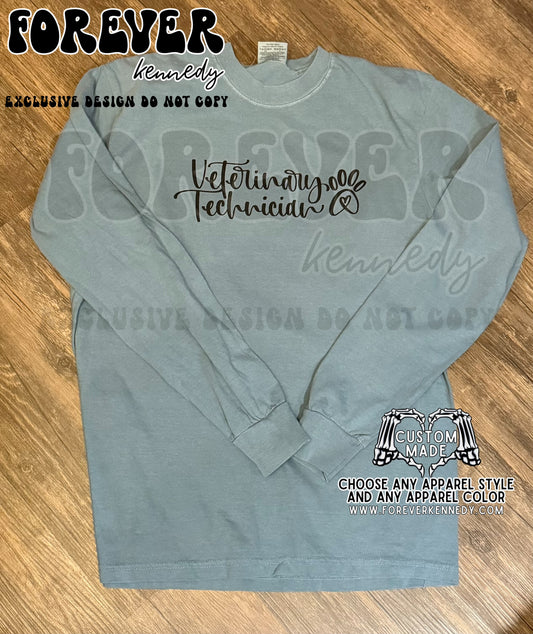(MTO APPAREL) * CHOOSE STYLE: EXCLUSIVE DESIGN Veterinary Technician 🐾