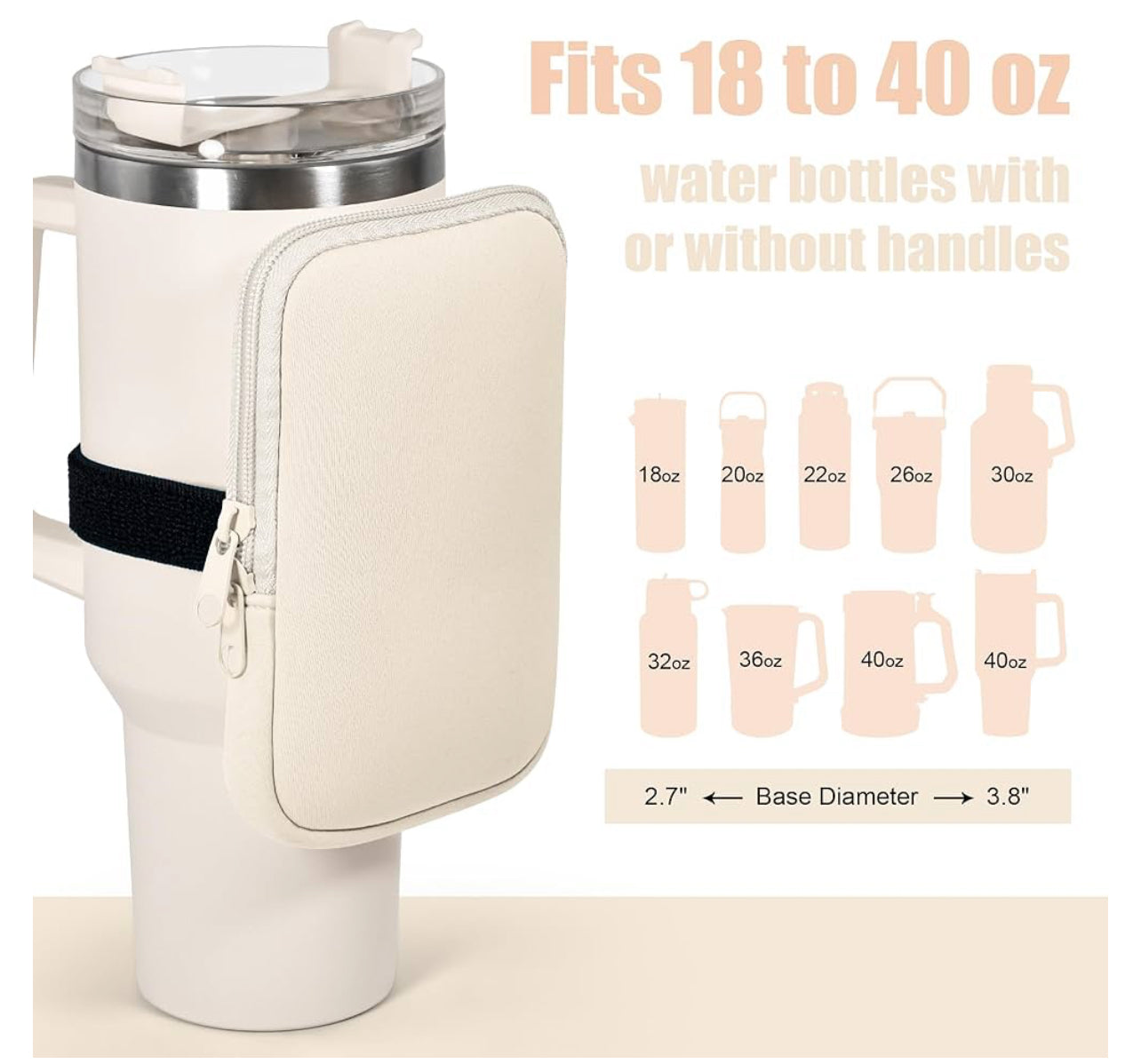 (MTO) Tumbler Bag with zipper: EXCLUSIVE DESIGN Vet Med World Tour