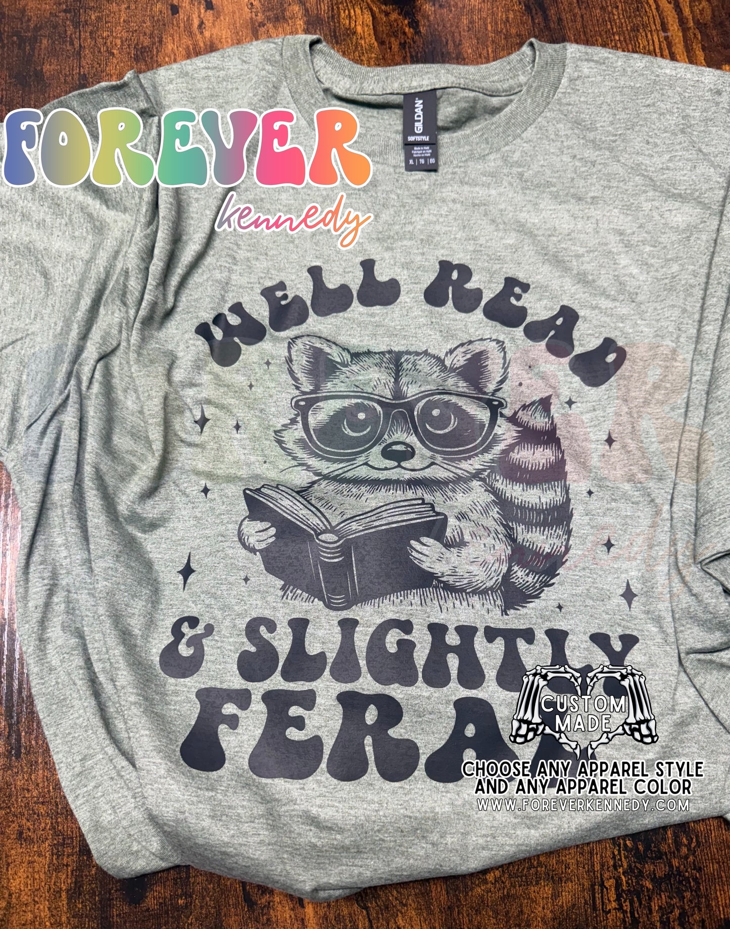 MADE TO ORDER APPAREL: Well read & slightly feral