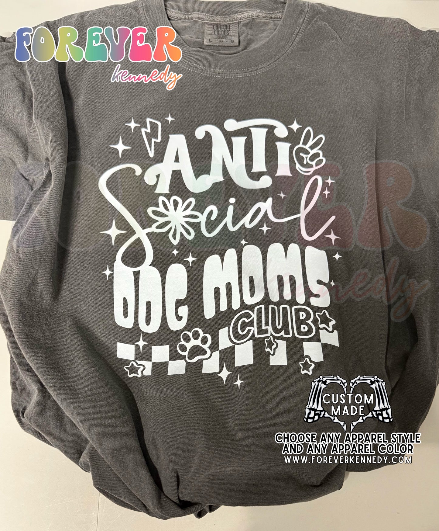 MADE TO ORDER APPAREL -  Anti Social Dog Moms Club