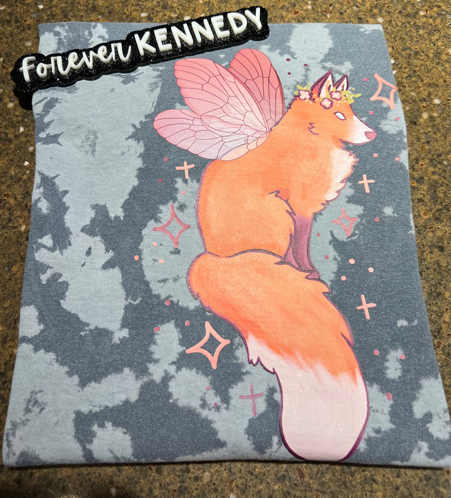 (MTO) / Dyed T-Shirt *Pick Your Color*: Fae Fox