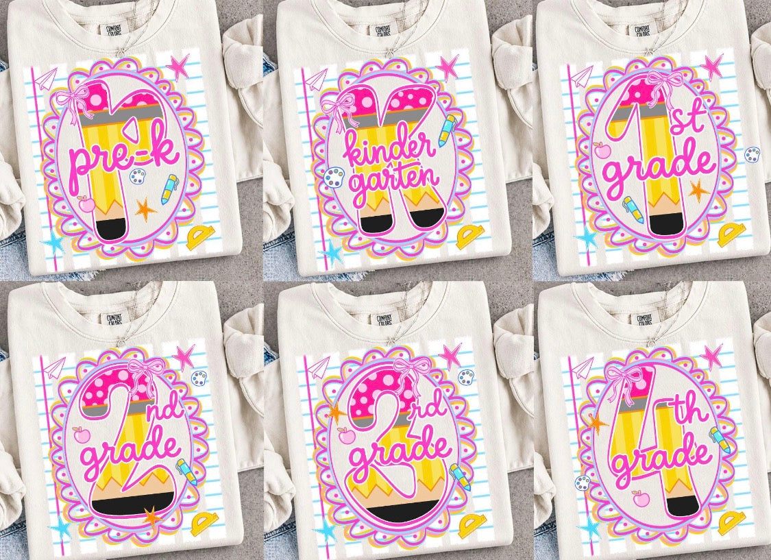 YOUTH APPAREL - *Made to Order* Pencil Frame