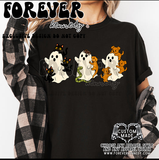 (MTO APPAREL) * CHOOSE STYLE / COLOR: EXCLUSIVE DESIGN Ghost Animal Trio