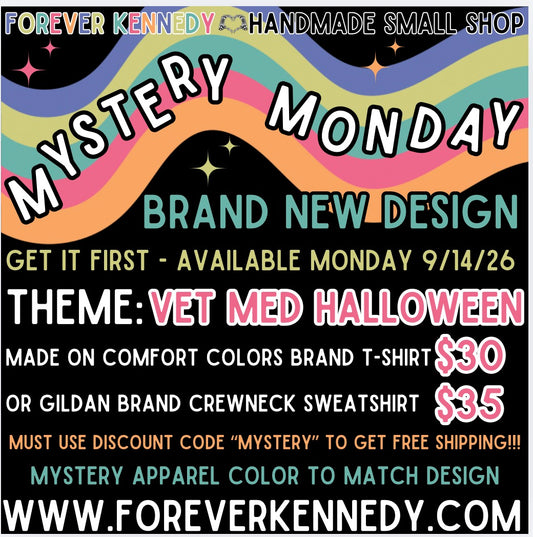 MYSTERY MONDAY * FLASH SALE - Vet Med Halloween