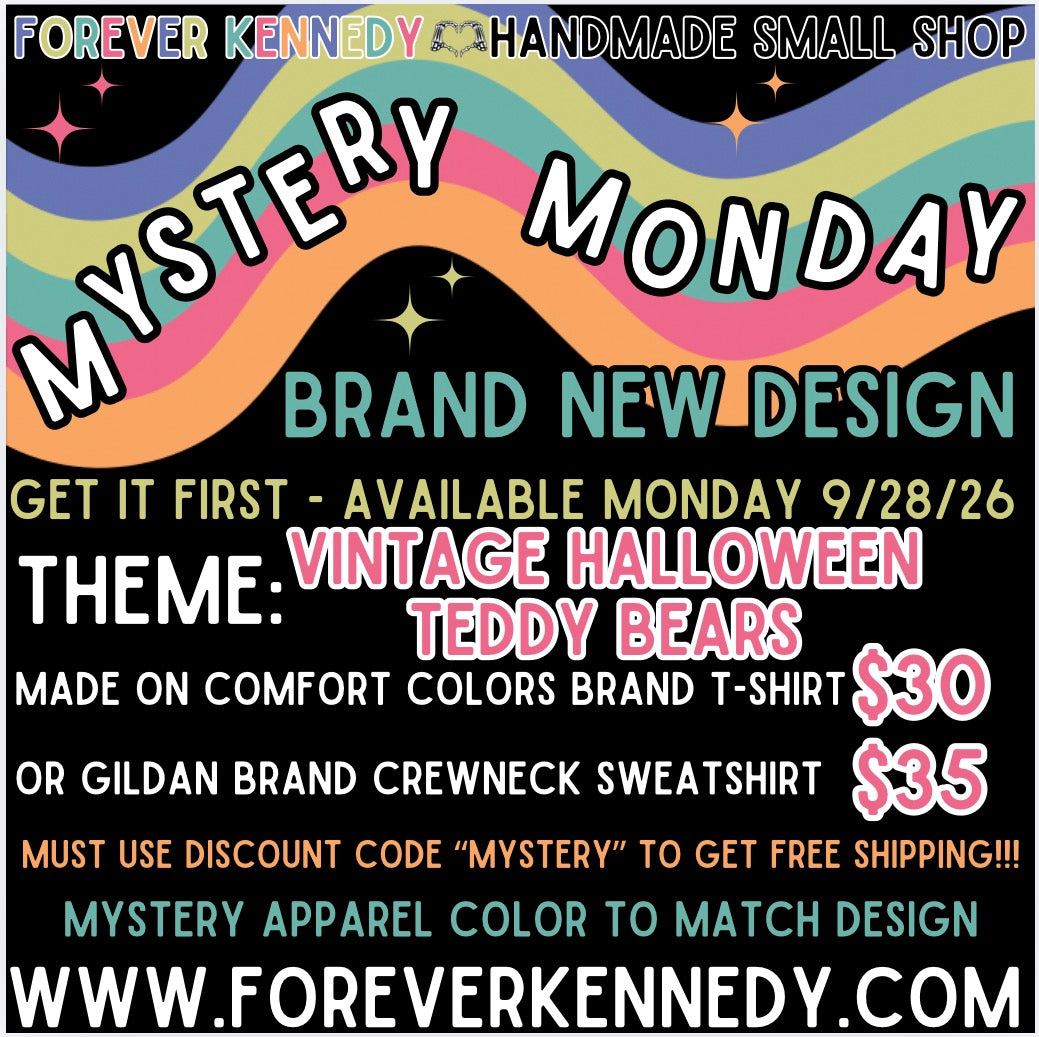 MYSTERY MONDAY * FLASH SALE - Vintage Halloween Teddy Bears