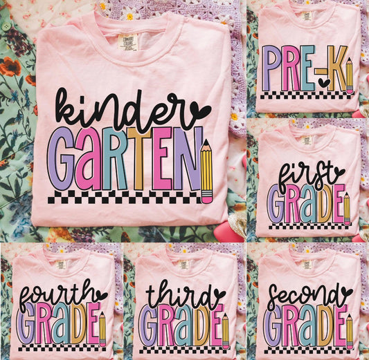 YOUTH APPAREL - *Made to Order* Cursive Pencil