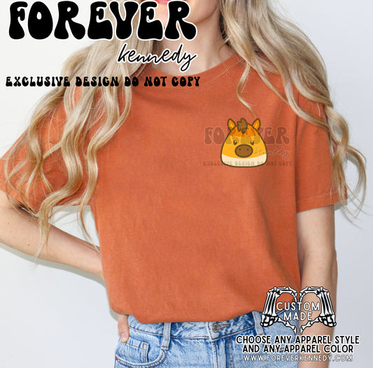 (MTO APPAREL) * CHOOSE STYLE / COLOR: EXCLUSIVE DESIGN Candy Corn Horse