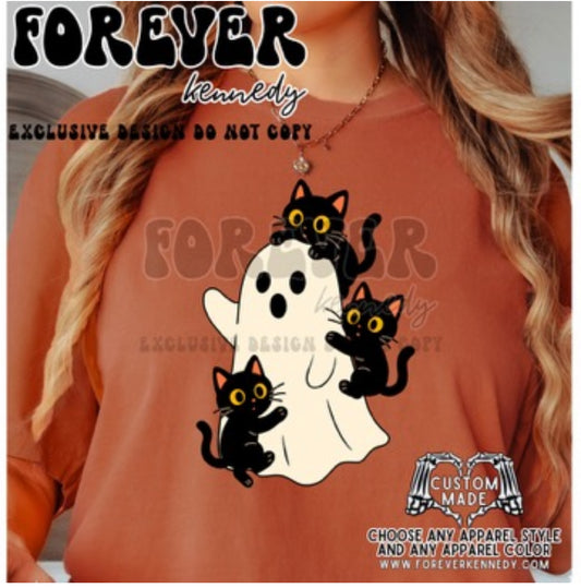 (MTO APPAREL) * CHOOSE STYLE / COLOR: EXCLUSIVE DESIGN Ghost Cats