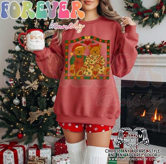 (MTO APPAREL) * CHOOSE STYLE / COLOR: Holiday bears