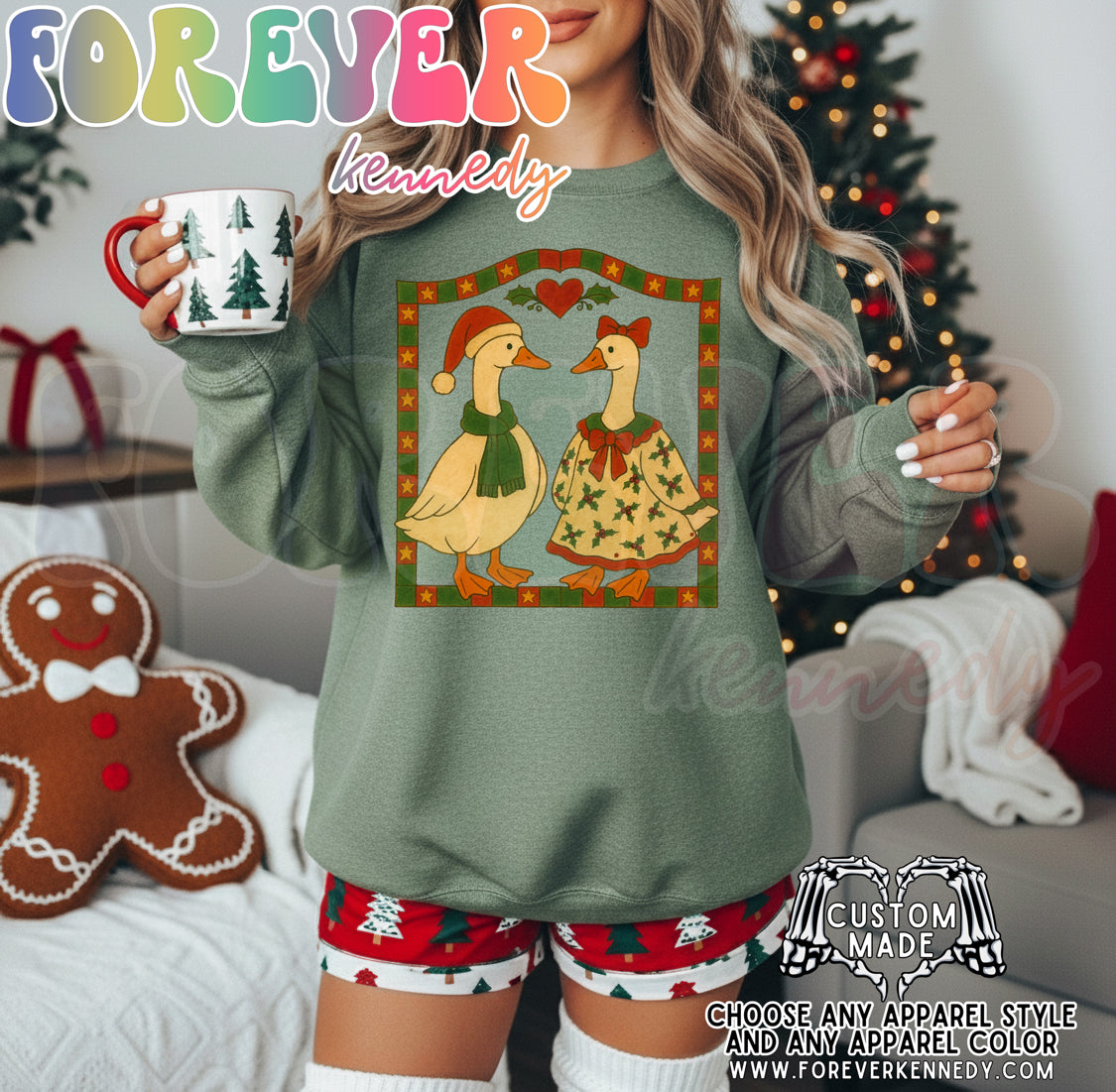 (MTO APPAREL) * CHOOSE STYLE / COLOR: Holiday geese