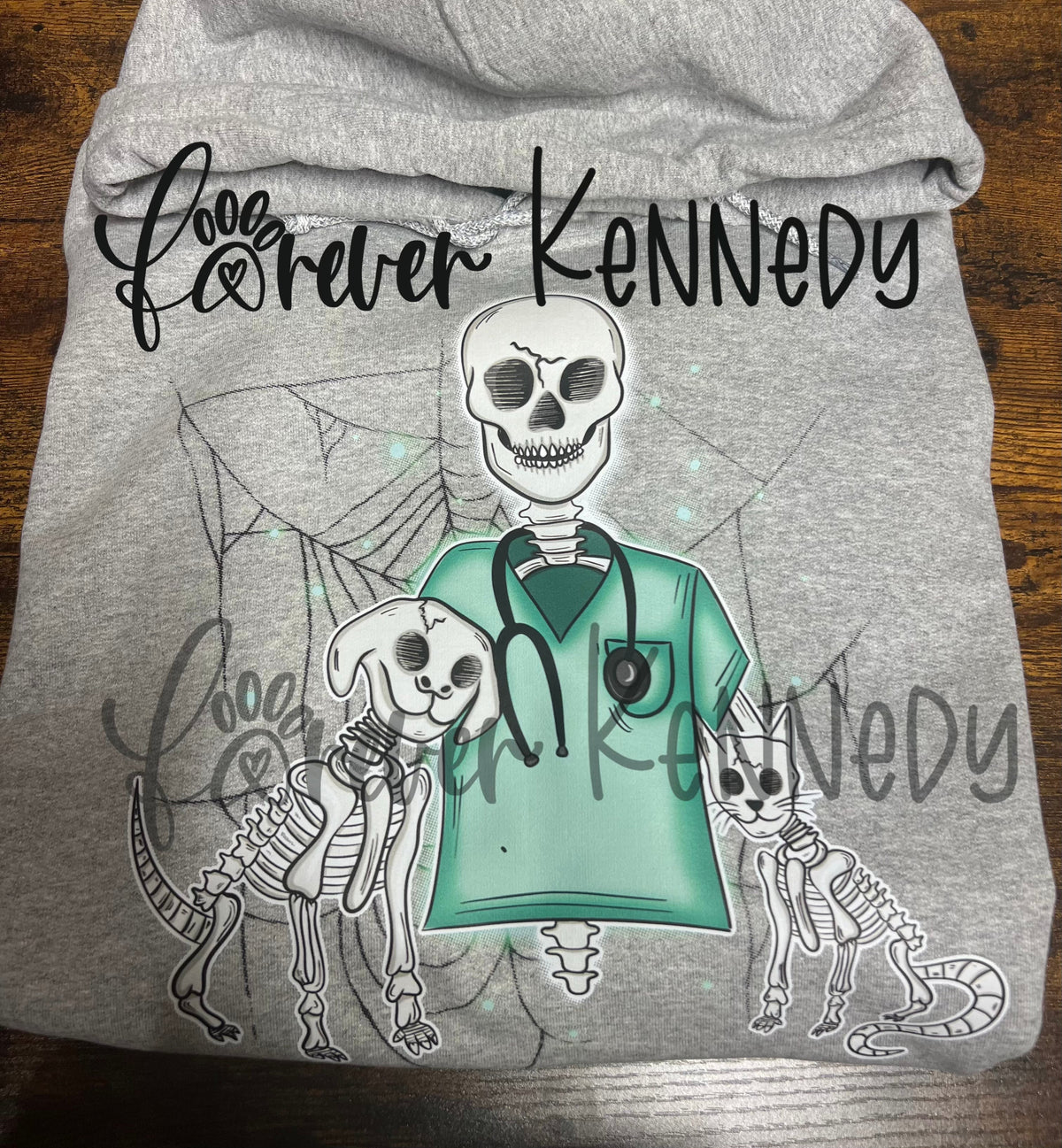 MADE TO ORDER APPAREL -  EXCLUSIVE DESIGN * Spooky Vet Med