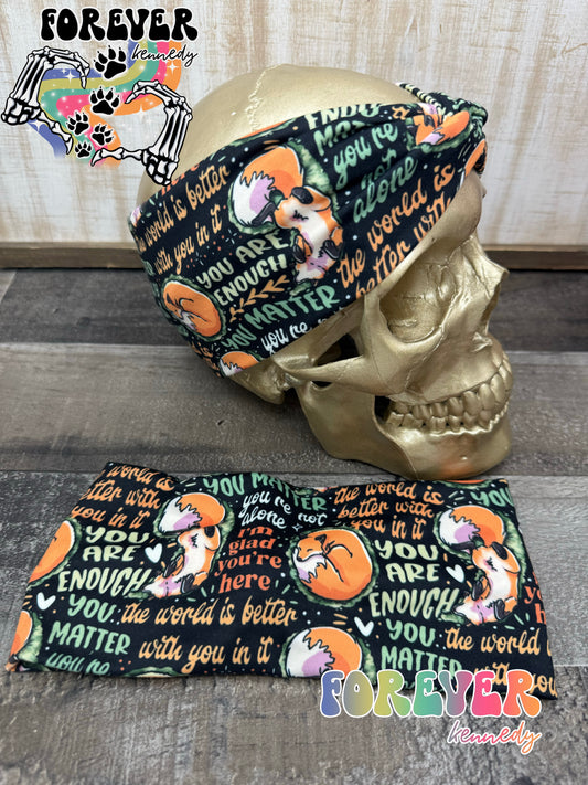 (RTS) Twist Headband: Mental Health Foxes