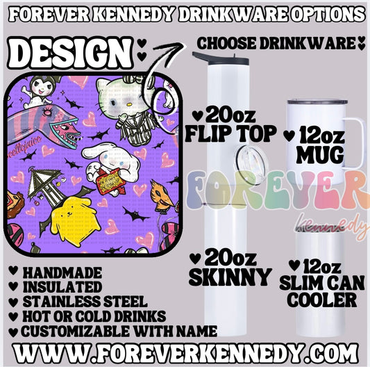 (MTO) CHOOSE DRINKWARE:  Hello Beetle