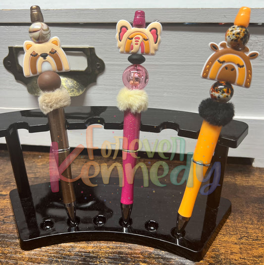 (RTS) Beaded Pen / Pick Your Zoo Animal