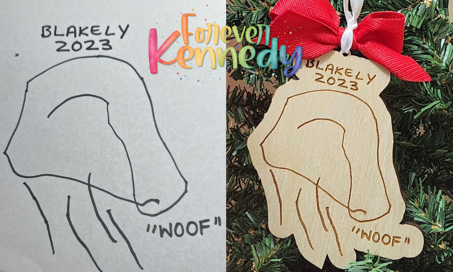 (PO) Ornament: Custom Drawing