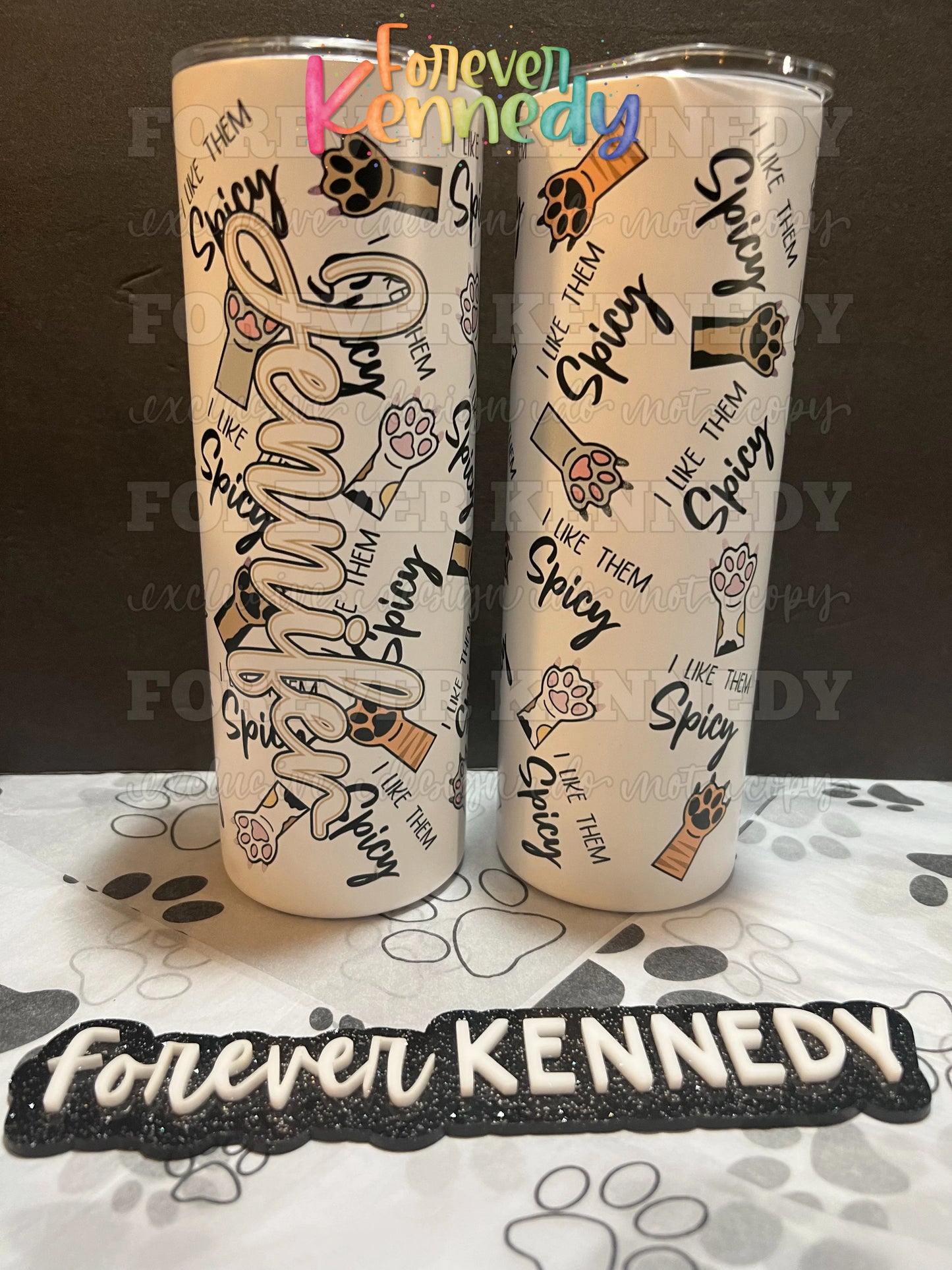 (MTO) CHOOSE DRINKWARE:    EXCLUSIVE DESIGN I like them spicy