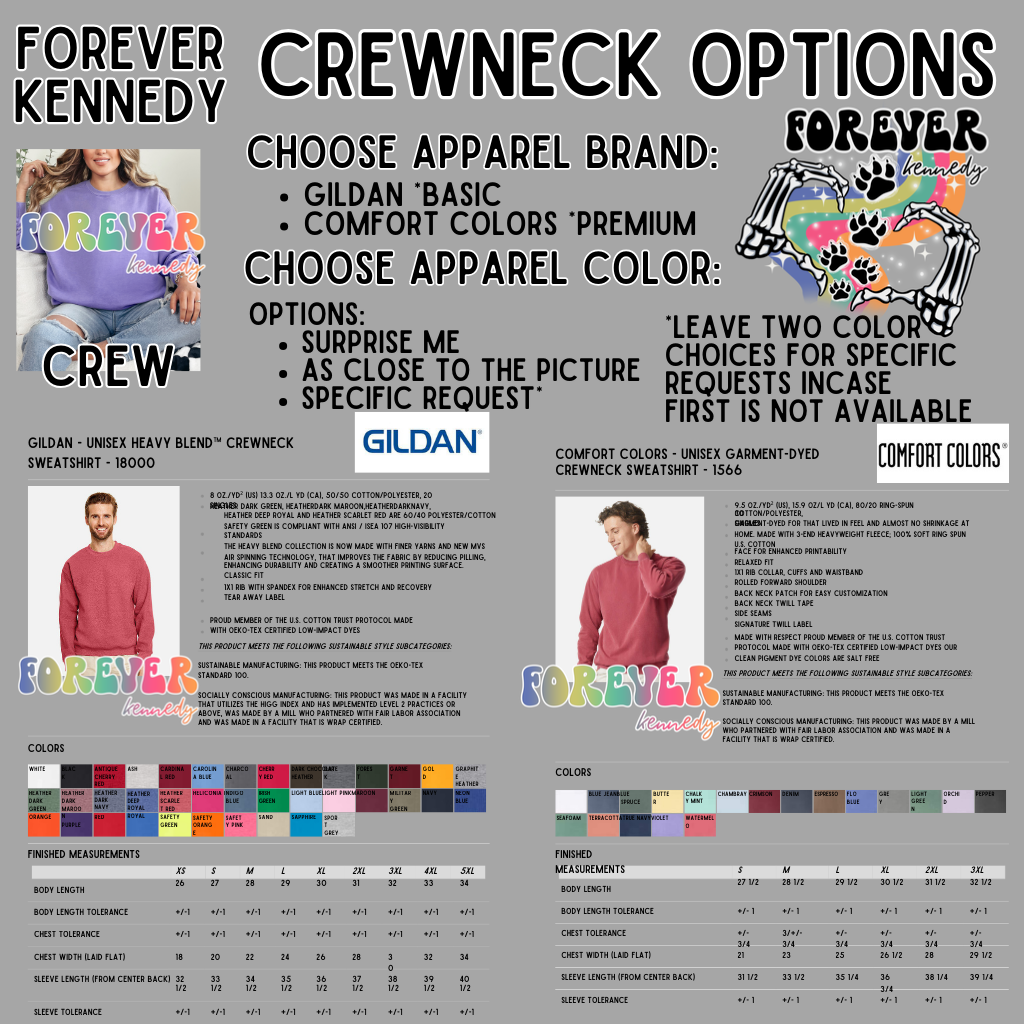 MADE TO ORDER APPAREL - Punch *choose your design*